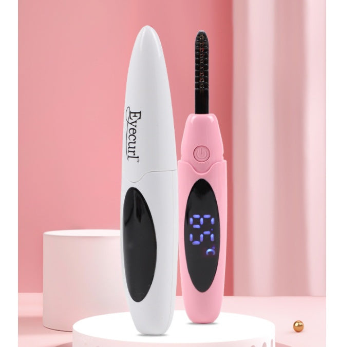 Electric Heated Eyelash Curler USB Charge Makeup Curling Kit Long Lasting Natural Eye Lash Curler Beauty Tools Electric Heated Eyelash Curler USB Charge Makeup Curling Kit Long Lasting Natural Eye Lash Curler Beauty Tools